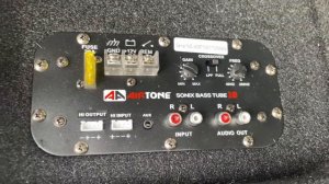 Установка  активного сабвуфера  AIRTONE SONIX BASS TUBE 10