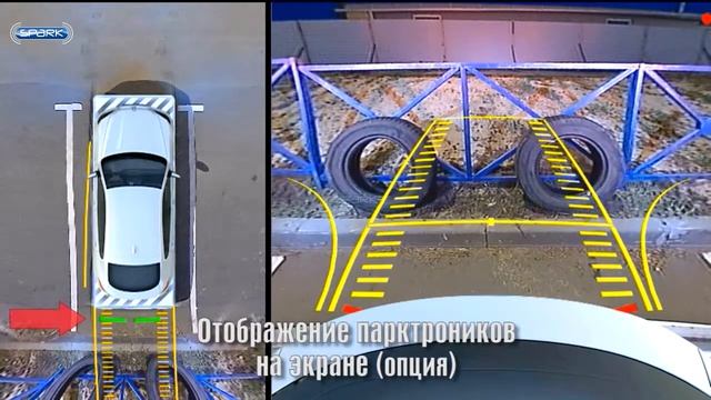 Birdview 360° для BMW X6. Система кругового обзора Spark. смотреть онлайн