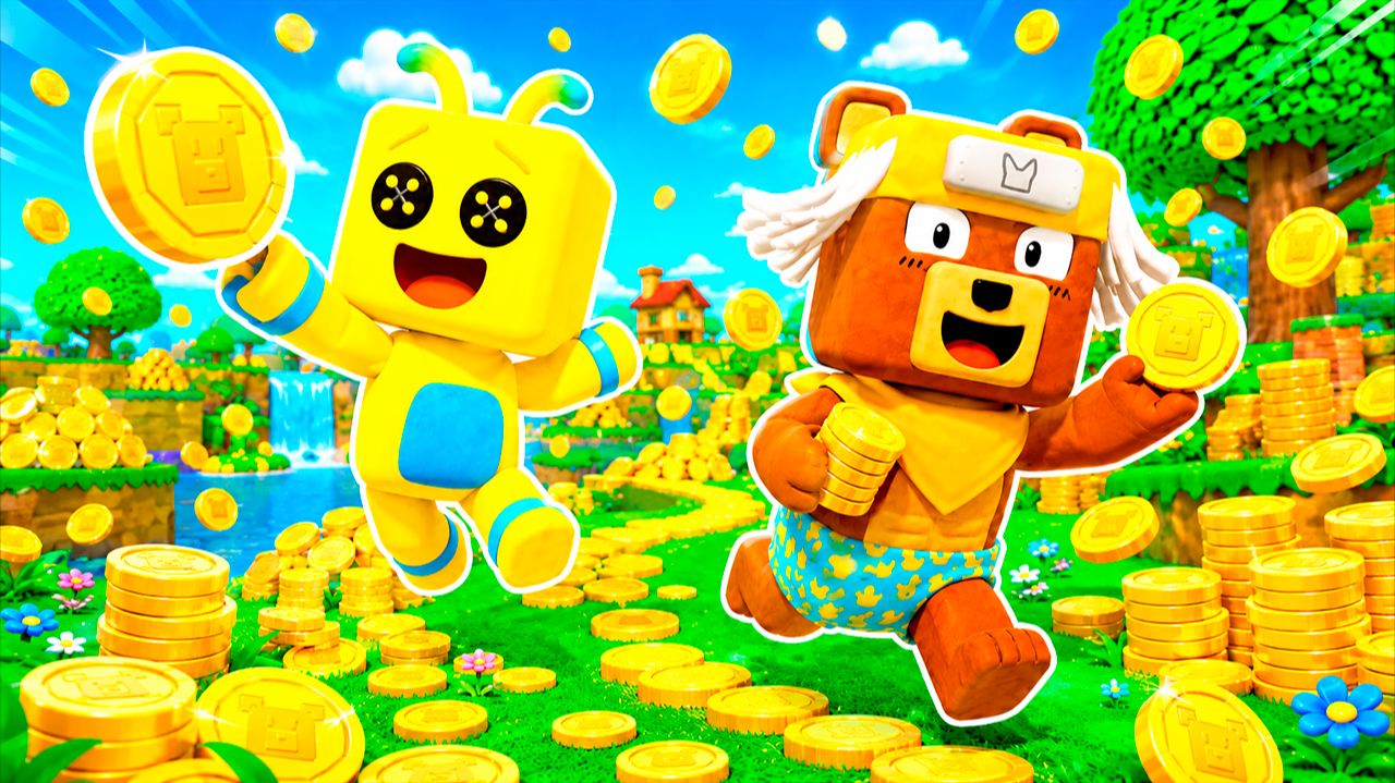 Я НАШЕЛ МИЛЛИОН МОНЕТ в СУПЕР МИШКА! Super Bear Adventure