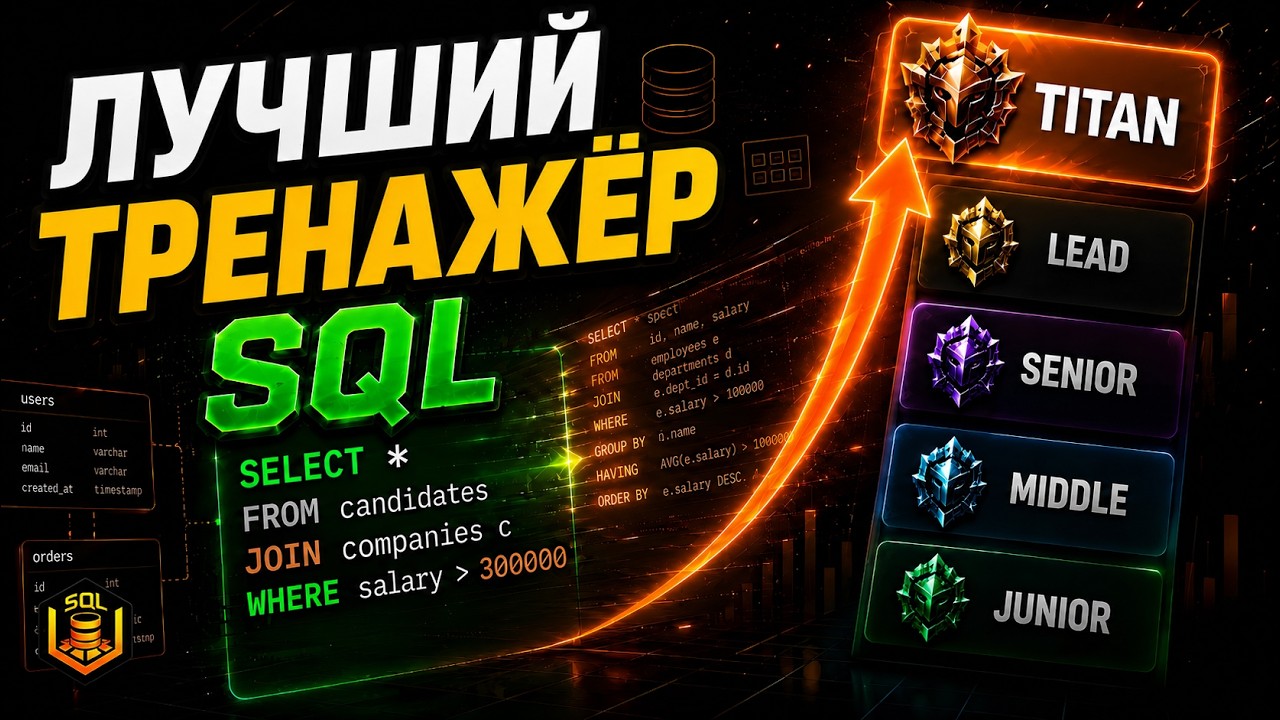 Тренажёр SQL для подготовки к собесу — обзор SQL Arena