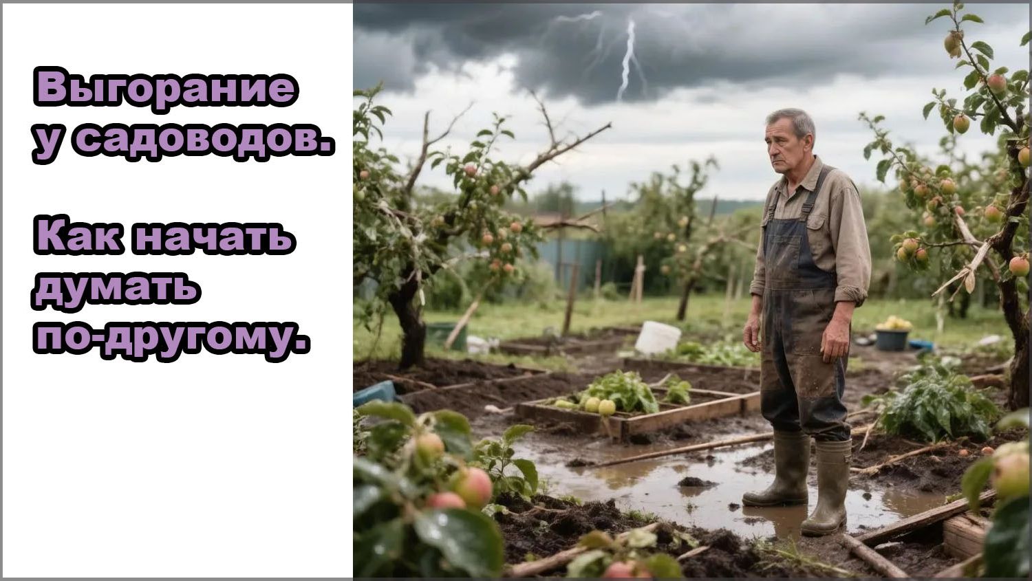 Выгорание у садоводов. Как преодолеть.