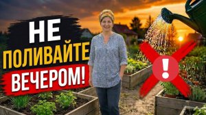 Полил огород - а растения начали умирать? Главная ошибка в жару