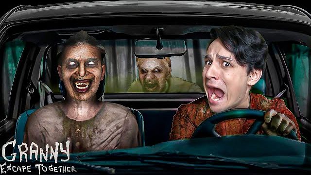 ПРОКАТИЛ ГРЕННИ НА МАШИНЕ!🤣 ТЕПЕРЬ МЫ ВСТРЕЧАЕМСЯ!😏 GRANNY ESCAPE TOGETHER смотреть онлайн
