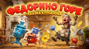 🍽️ «ФЕДОРИНО ГОРЕ» — Корней Чуковский | Сказка для детей | Аудиосказка с картинками 🫖