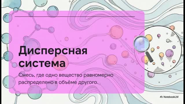 Химия 11 класс 9 Дисперсные системы