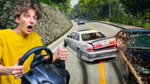 ДРИФТ В ПОТОКЕ НА МАРК 2 JZX100 ПО ЯПОНСКОМУ ТОГЕ (BEAM NG DRIVE)