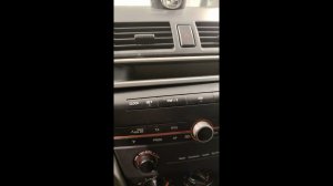 Mazda 3 bk Снятие штатной магнитолы