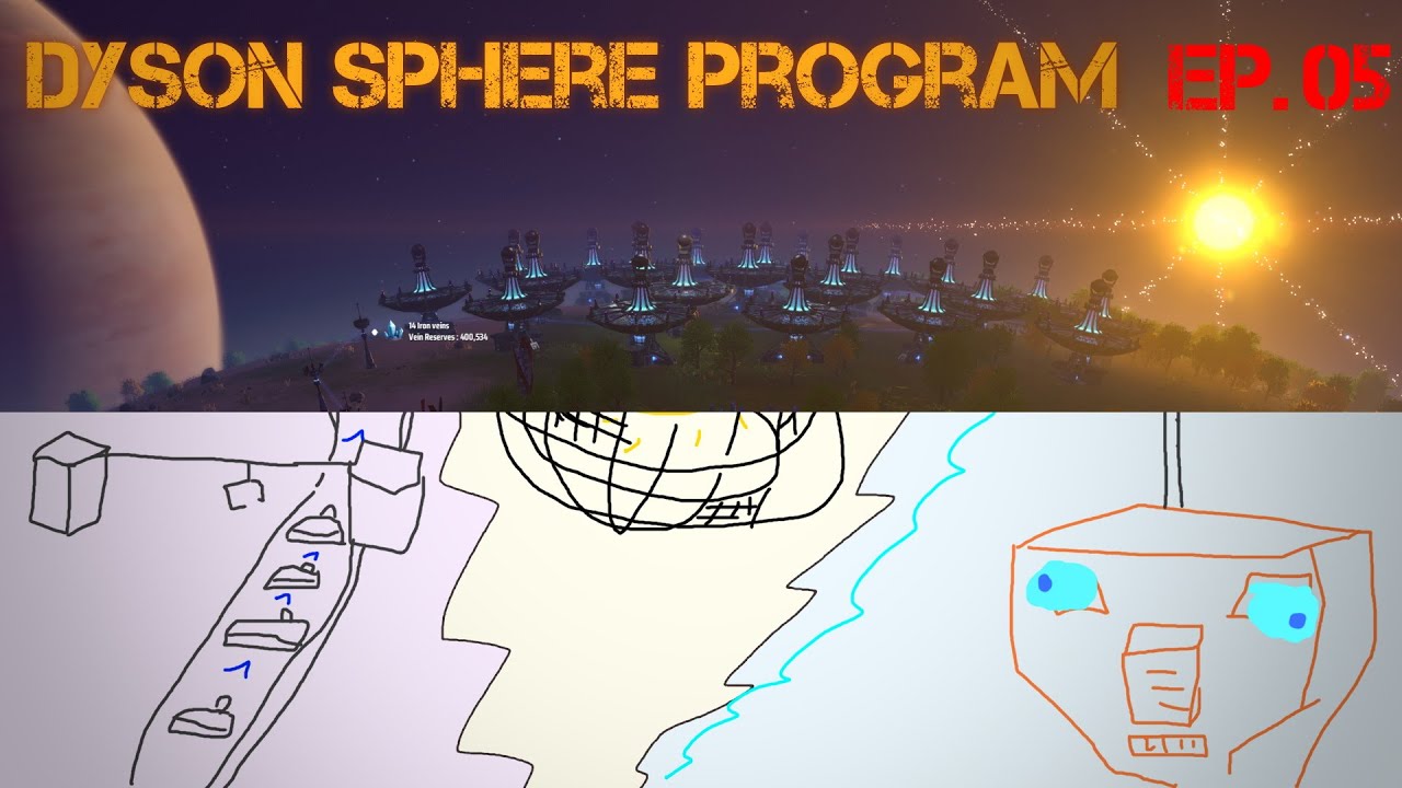 Dyson Sphere Program ep.05 - Цех красных кубов смотреть онлайн