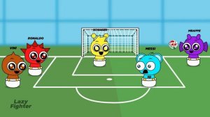 СПРУНКИ или СПРУНКЕ играют в футбол | Мультик для детей | Sprunki мультфильм
