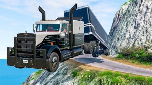 Автомобили против скалистых дорог #99 - BeamNG DRIVE