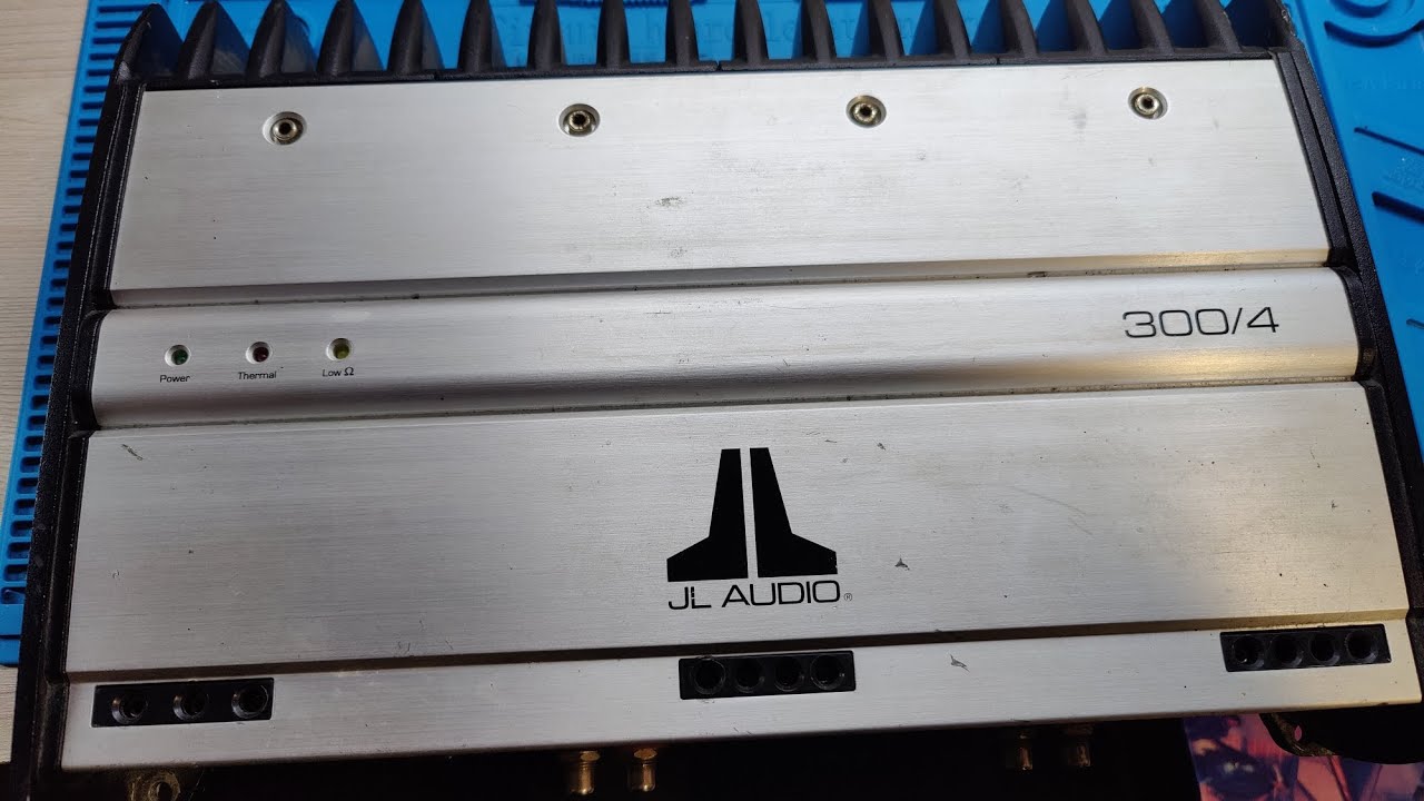 JL AUDIO 300/4 замер усилителя смотреть онлайн