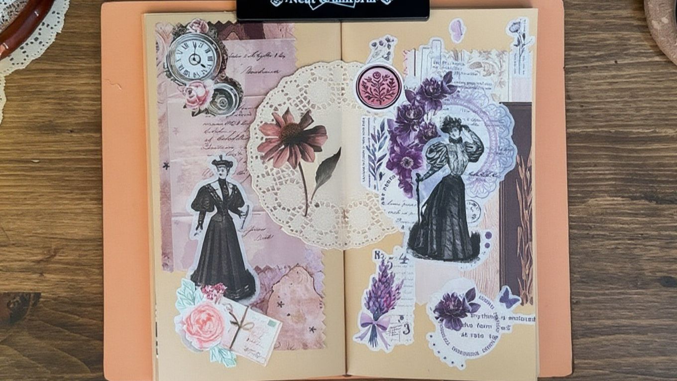 звуки для расслабления·заполнение блокнота·sounds for relaxation·notebook design·various collages смотреть онлайн
