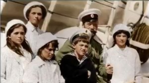 Цветные фотографии семьи Николая Второго. Видео от SAFa