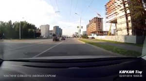КАРКАМ TINY + GPS-модуль (Тест-драйв видеорегистратора). (29)