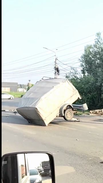 Сильная авария в Омске