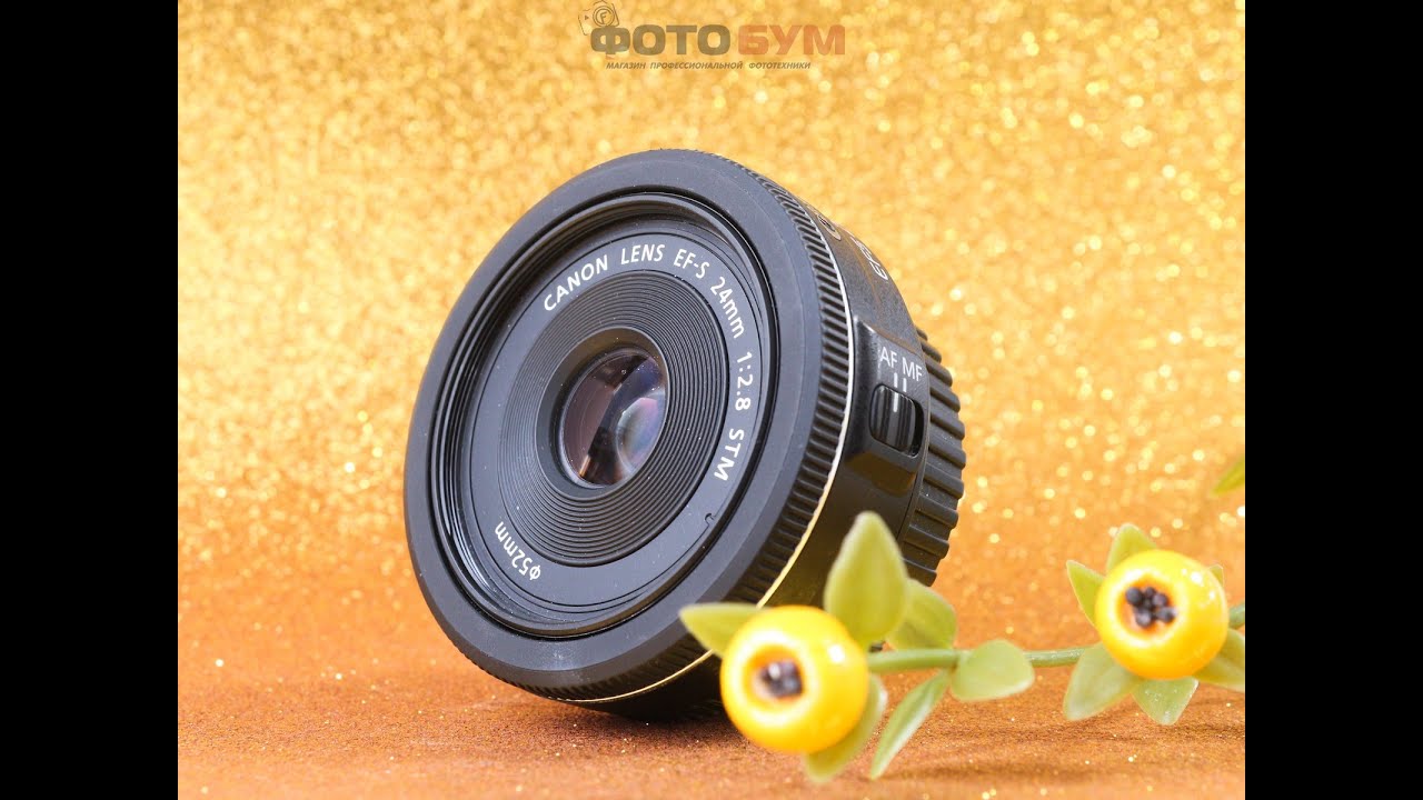 Объектив Canon EF-S 24mm f2.8 STM смотреть онлайн