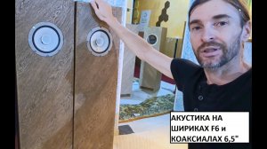 Акустика на шириках F6 и коаксиалах 6,5'' (авторская акустика рулит)