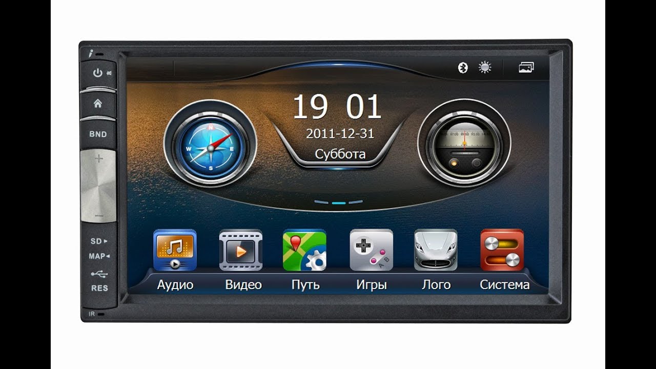 Штатная универсальная магнитола Incar CHR 7120 2DIN 3G