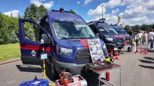 В Москве на Поклонной горе открылась выставка к 15-летию Следственного комитета.