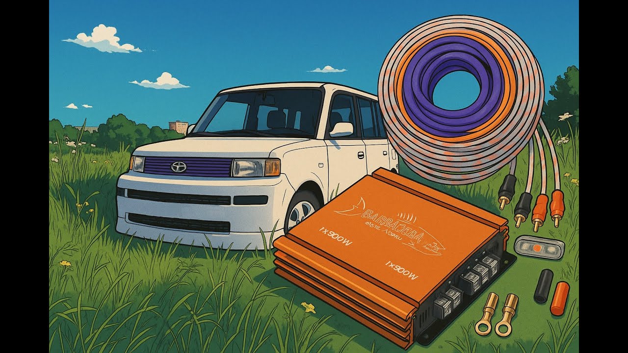 Установочный комплект Barracuda WK 44 и усилитель DL Audio Barracuda 1.900 v2 в Scion XB смотреть онлайн