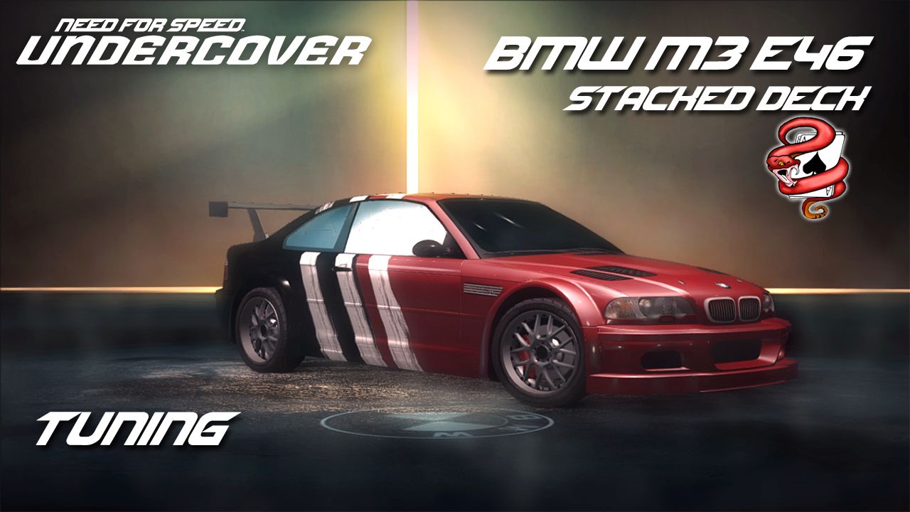 Need for Speed Undercover Tuning BMW M3 E46 Stacked Deck