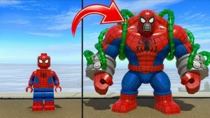 LEGO СУПЕРГЕРОИ ТРАНСФОРМАЦИЯ - ЧЕЛОВЕК-ПАУК, ХАЛК, ДЭДПУЛ, БЭТМЕН И ДРУГИЕ