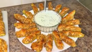 Рецепт вкусных хрустящих кабачков.