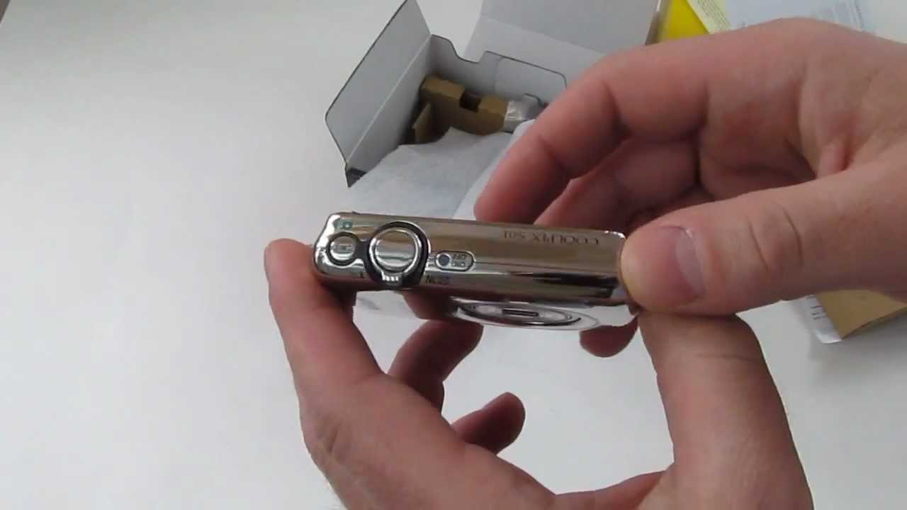 Nikon COOLPIX S01 Silver | unboxing смотреть онлайн