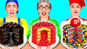 Кулинарный Челлендж: Я против Бабушки | Безумные Ситуации с Едой