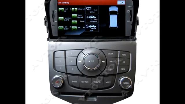 m045 Штатная магнитола Chevrolet Cruze (2008-2012) Winca s160 Android 4.4.4. смотреть онлайн