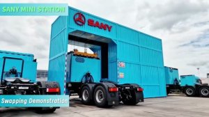 Что творят китайцы

Быстрая замена тяговой батареи на грузовике Sany.
