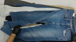 43691 Levi's джинсы мужские, 8пак, Levis denim trousers 19, секонд (extra) оптом