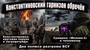 ВСУ пытались прорваться, но получили только потери: константиновский ад