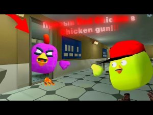 Призыв Red Chicken в Chicken Gun!!! Красный Чикен и Другая Фигулина Снятая в Чикен Ган!!!
