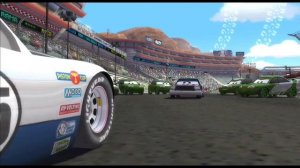 Новая покраска Молнии Маккуина. Начальная катсцена в Cars Race O Rama