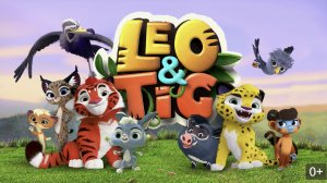 Детский мультик  Лео и Тиг Как нарисовать ЛЕО из мультика Лео и Тиг Coloring Kids