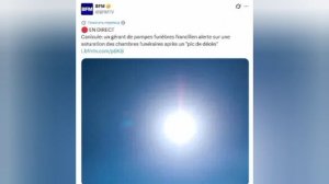 🇫🇷#France Париж: морги переполнены на фоне аномальной жары