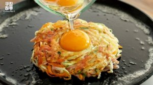 Идеальный завтрак. Вкусный тост с яйцом в капустном кольце. Вам захочется готовить его каждый день