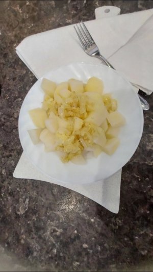 Веганская картошка с луком 🍽