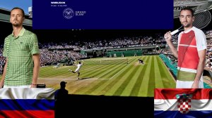 29/06 ⏰17:00 (8) 🇷🇺Даниил Медведев - 🇭🇷Марин Чилич /,🏆Grand Slam 🇬🇧Уимболдон. 1-й круг