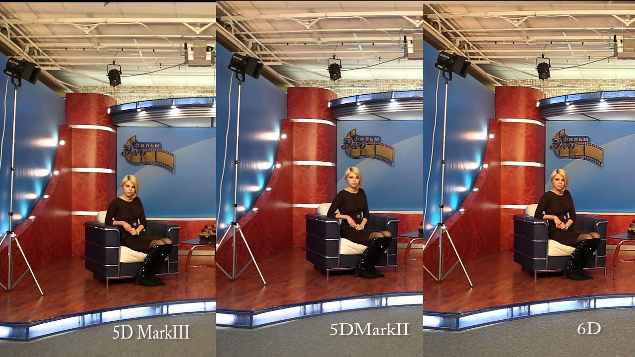 Test Canon 5DMarkIII vs Canon 5DMarkII vs Canon 6D.2 смотреть онлайн