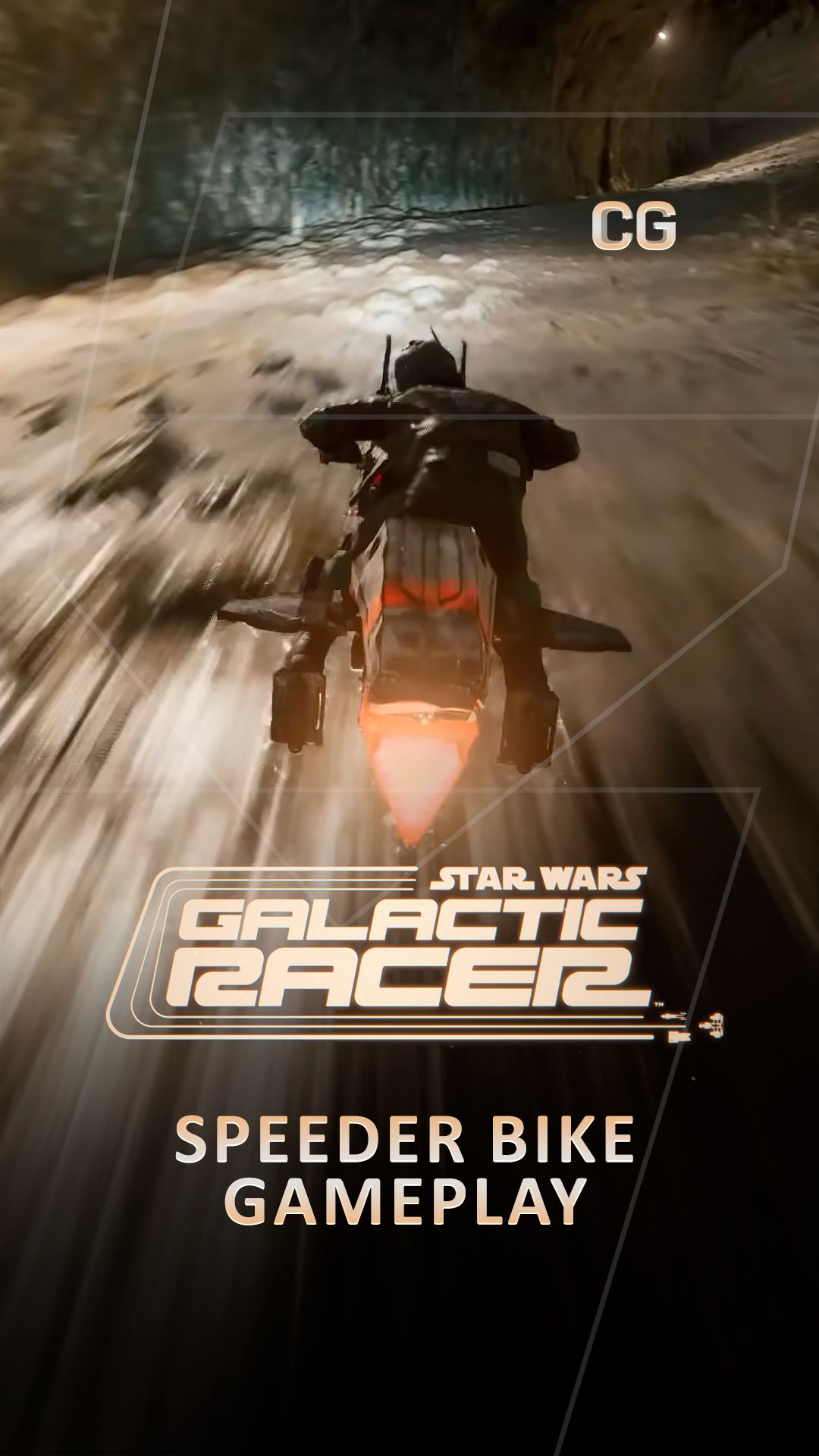 Star Wars - Galactic Racer - Звёздные войны - Speeder bike геймплей #шортс