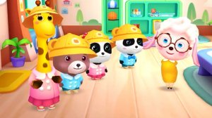 «Школьный Автобус Малышки Панды» #Игры для детей.