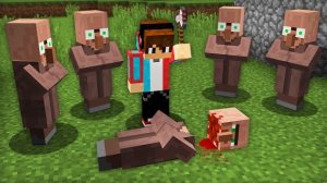 Я ЗАТРОЛЛИЛ ВСЕХ ЖИТЕЛЕЙ В МАЙНКРАФТ | Компот Minecraft