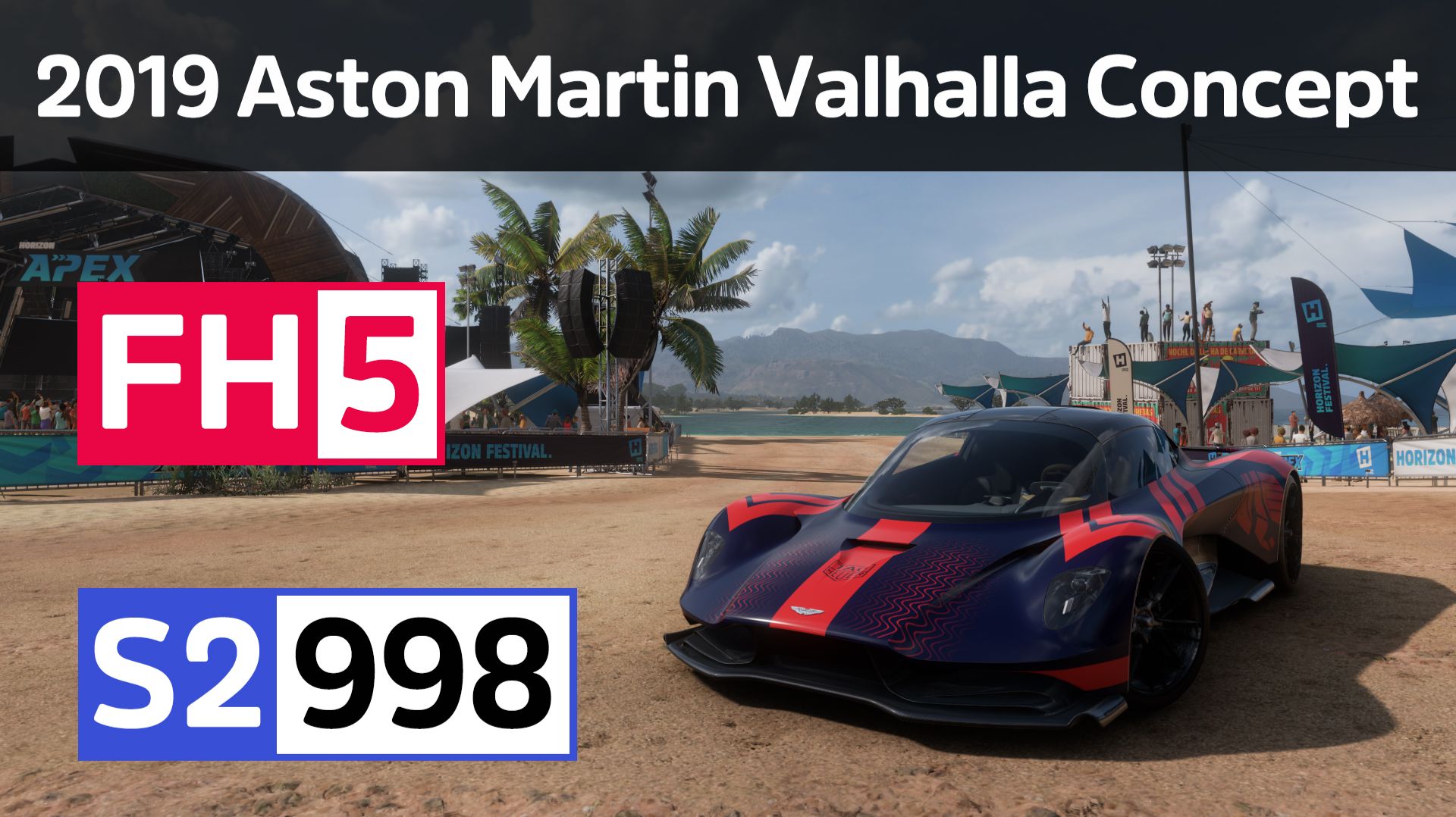 Forza Horizon 5 - 2019 Aston Martin Valhalla Concept Car