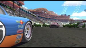 Новая покраска Молнии Маккуина. Начальная катсцена в Cars Race O Rama