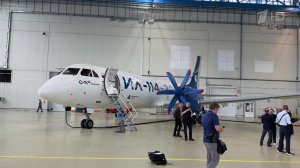 В Жуковском Владимиру Путину представили линейку полностью отечественных самолетов.