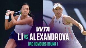 23.06.2026 | Энн Ли - Екатерины Александровой | Хайлайты | WTA Bad Homburg 2026