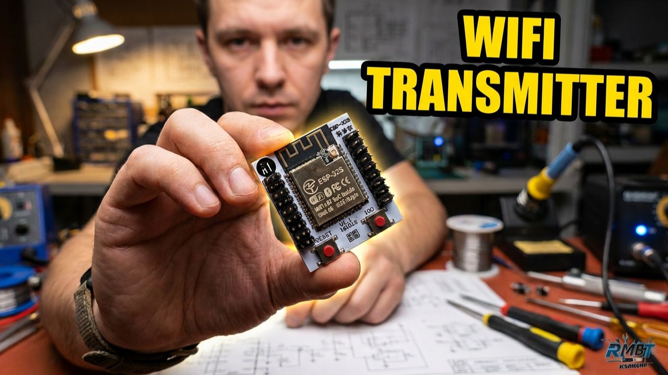 ВОТ ЭТО СИГНАЛ! Доделываю WIFI Transmitter Receiver своими руками 📶🔥 смотреть онлайн