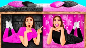 Секретный домик под кроватью # Богатая и бедная Челлендж от 4Teen Challenge